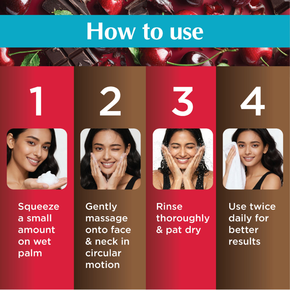 Choco Cherry Tan Face Wash