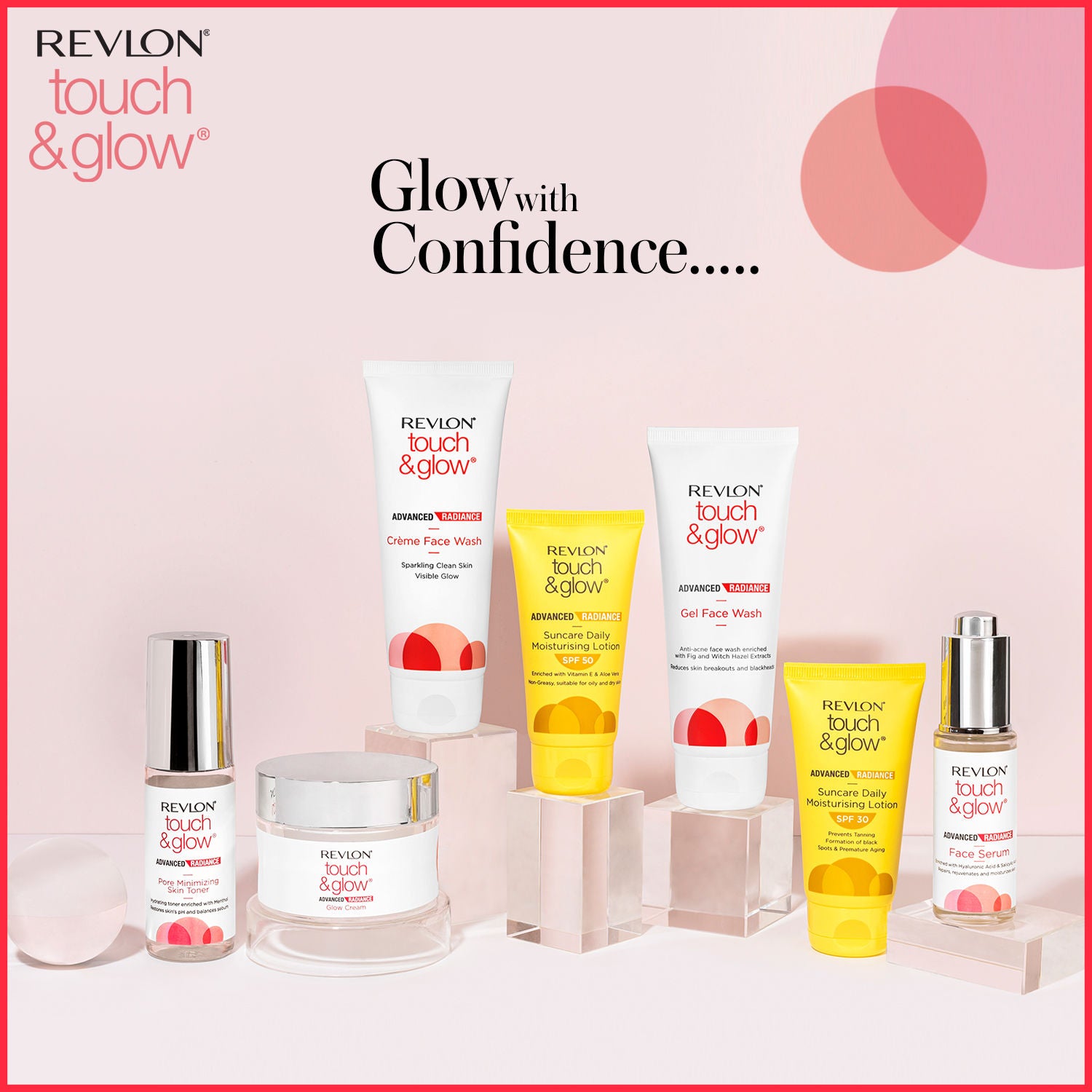 Touch & Glow Advanced Radiance Sun Care Daily Moisturizing Lotion SPF 30