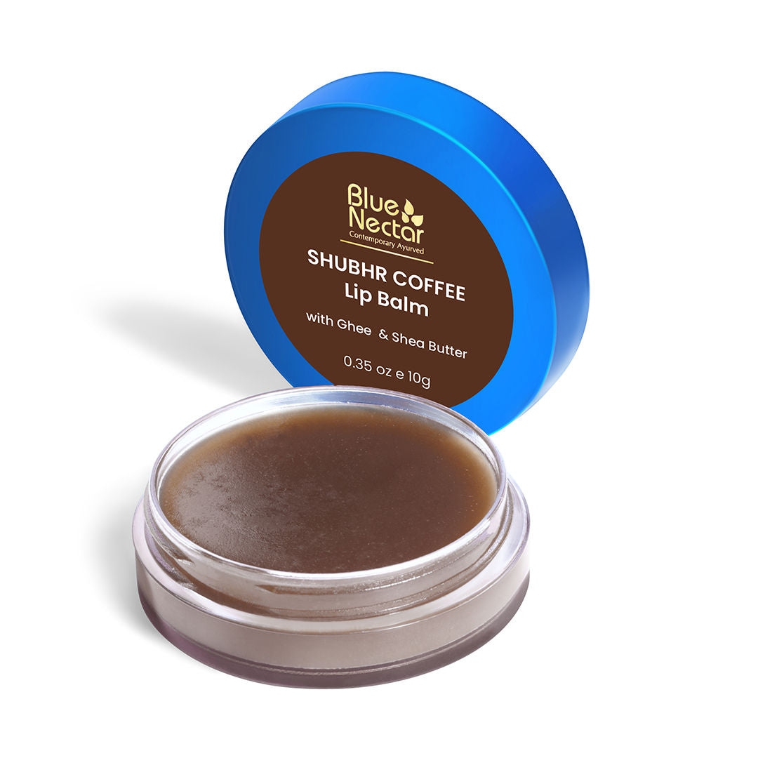 Shubhr Coffee Lip Balm with Ghee for Dryness and Lips Brightening