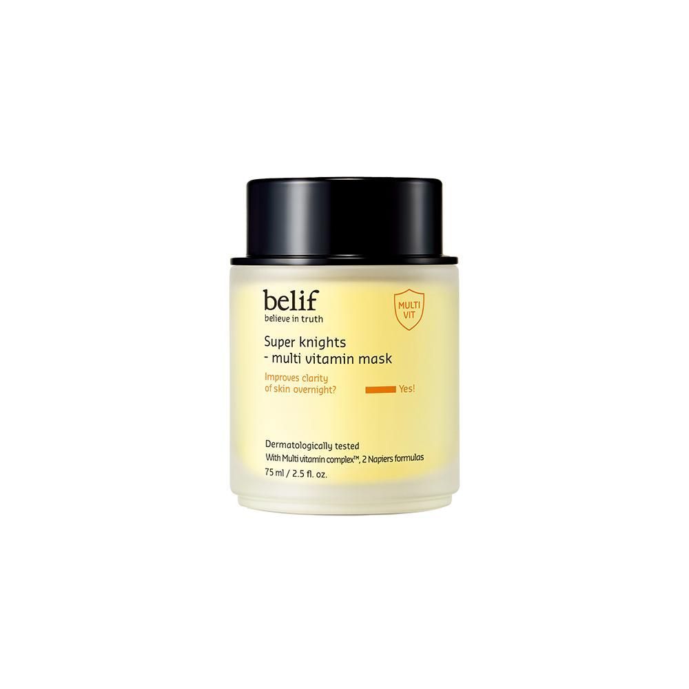 Super Knights Korean Multi Vitamin Sleeping Mask- Hydrating Vegan Night Cream with Niacinamide