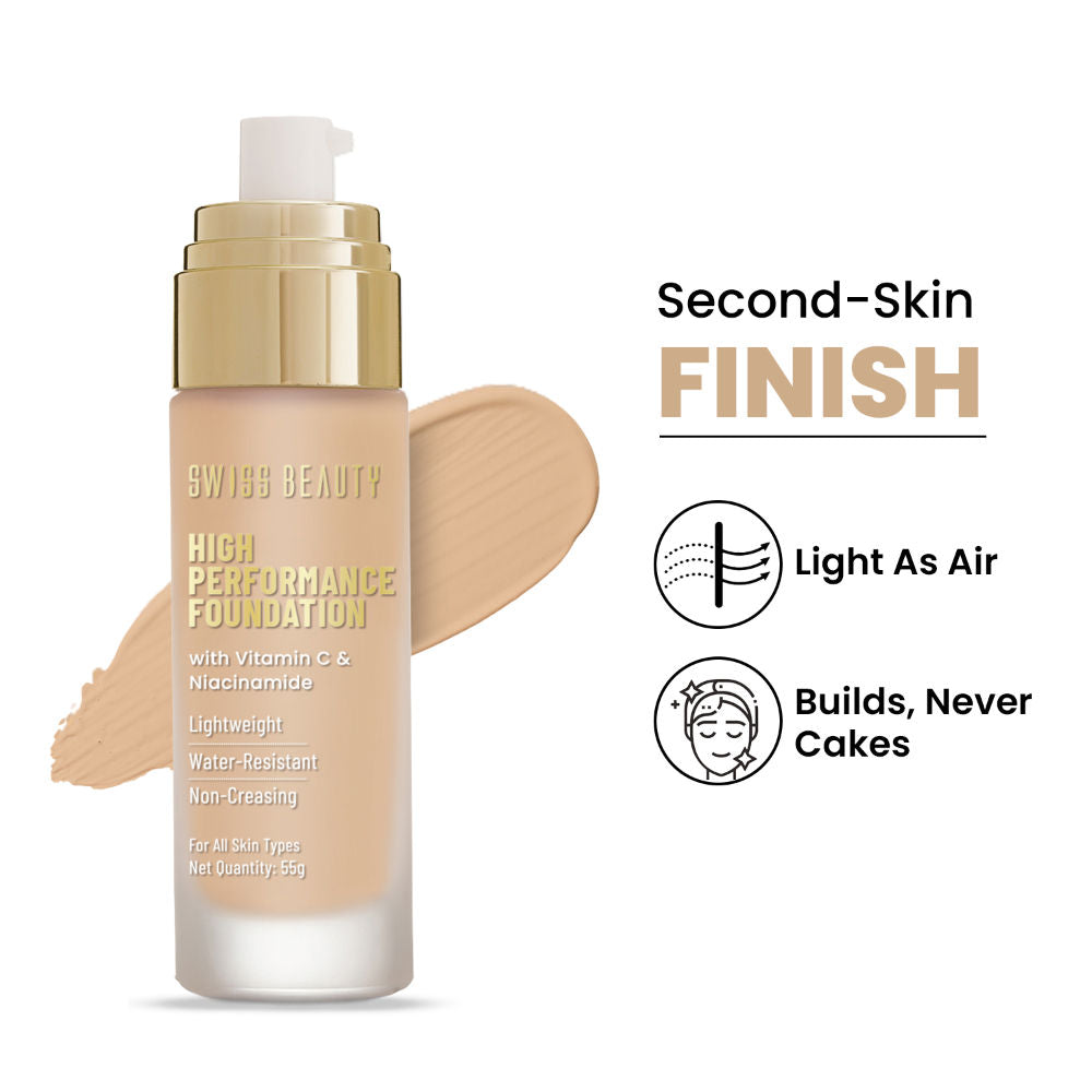 High Performance Foundation With Vitamin C & Niacinamide Light-Weight