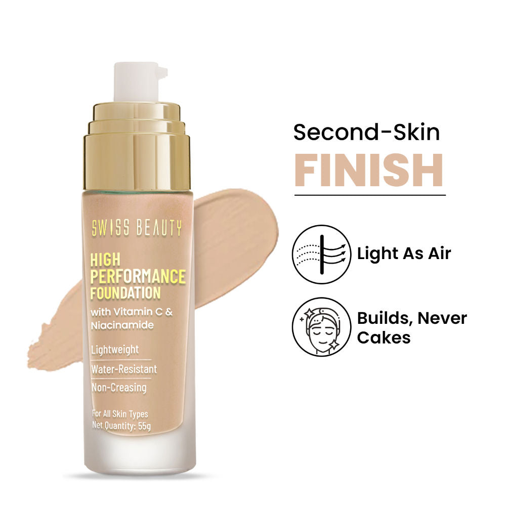 High Performance Foundation With Vitamin C & Niacinamide Light-Weight - 05 Classic Ivory