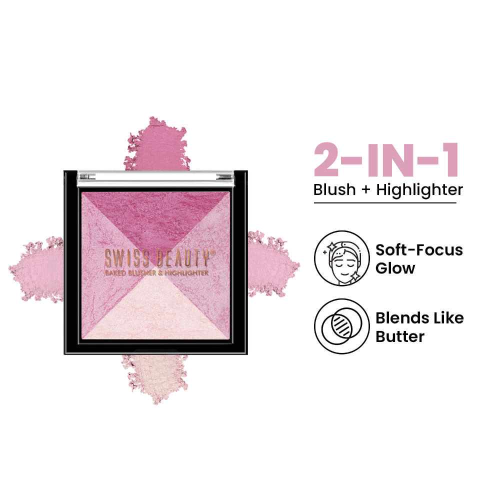 Baked Blusher & Highlighter