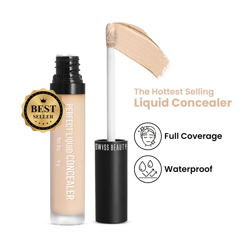 Full Coverage Liquid Concealer With Jojoba Oil
