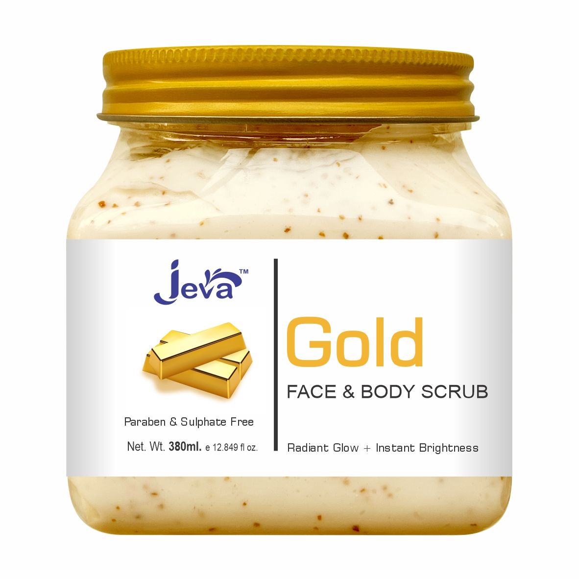 Gold Scrub - Skin Polishing & Glow Enhancing Gel