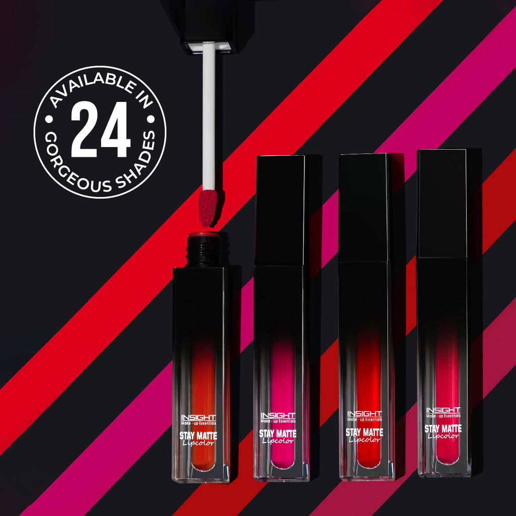 Stay Matte Lipcolor, 12hr Long Lasting &Transferproof