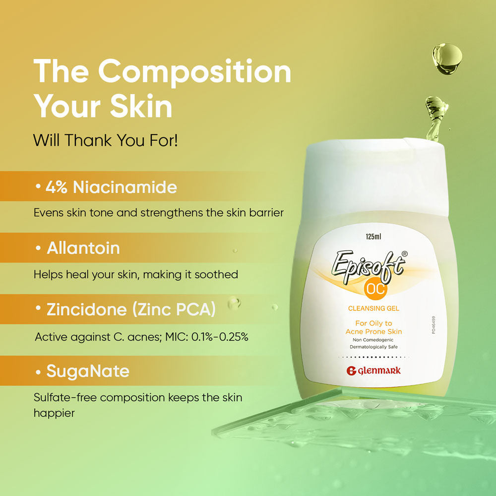 Oily Skin Cleanser, For Oily Acne Prone Skin, Daily Facewash For Men & Women