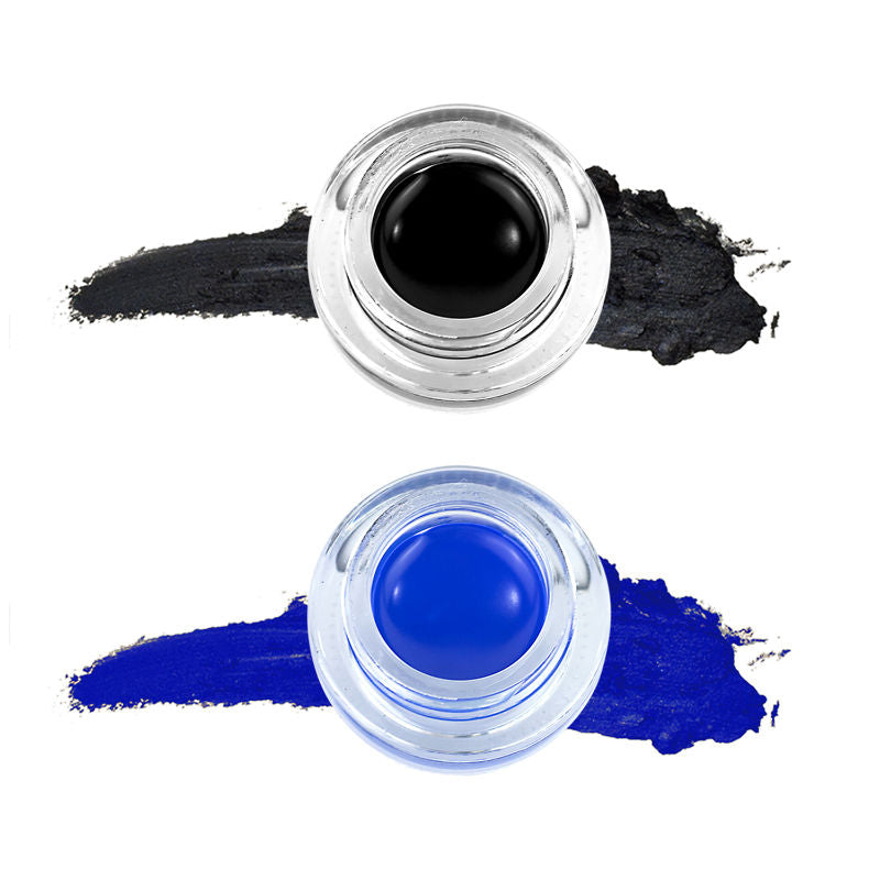 2-In-1 Hue Gel Eyeliner With 2 Brush Set