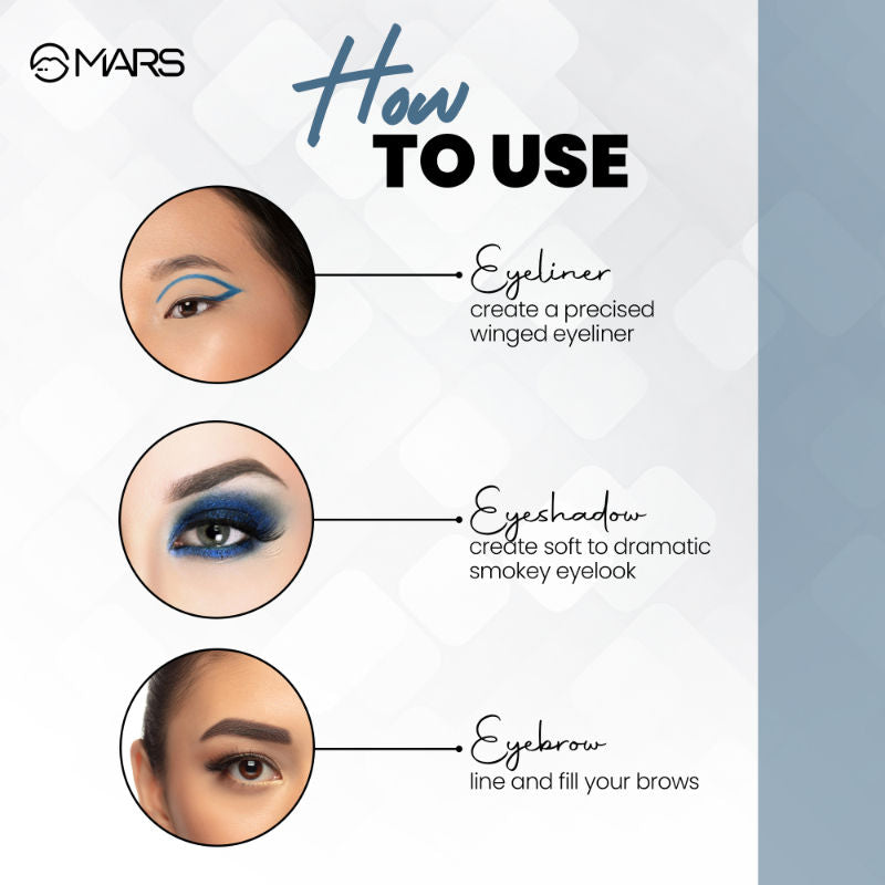 2-In-1 Hue Gel Eyeliner With 2 Brush Set
