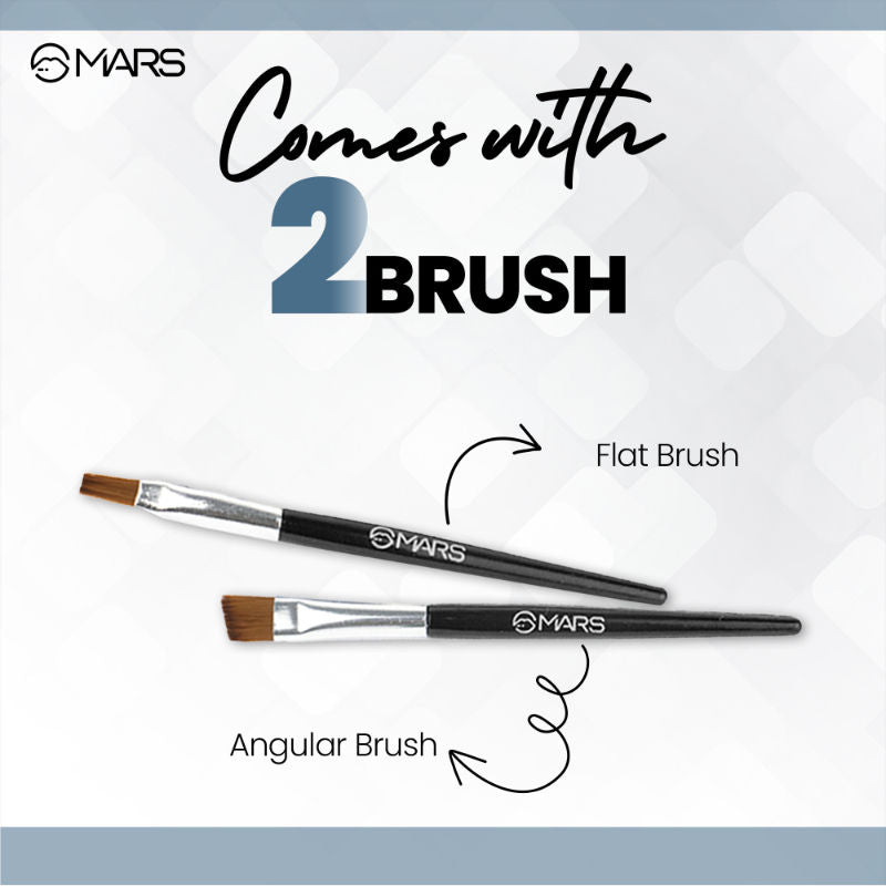2-In-1 Hue Gel Eyeliner With 2 Brush Set