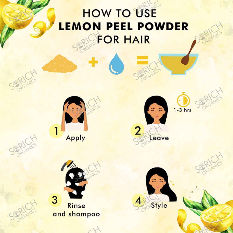 Dry Lemon Peel Face Cleanser Powder