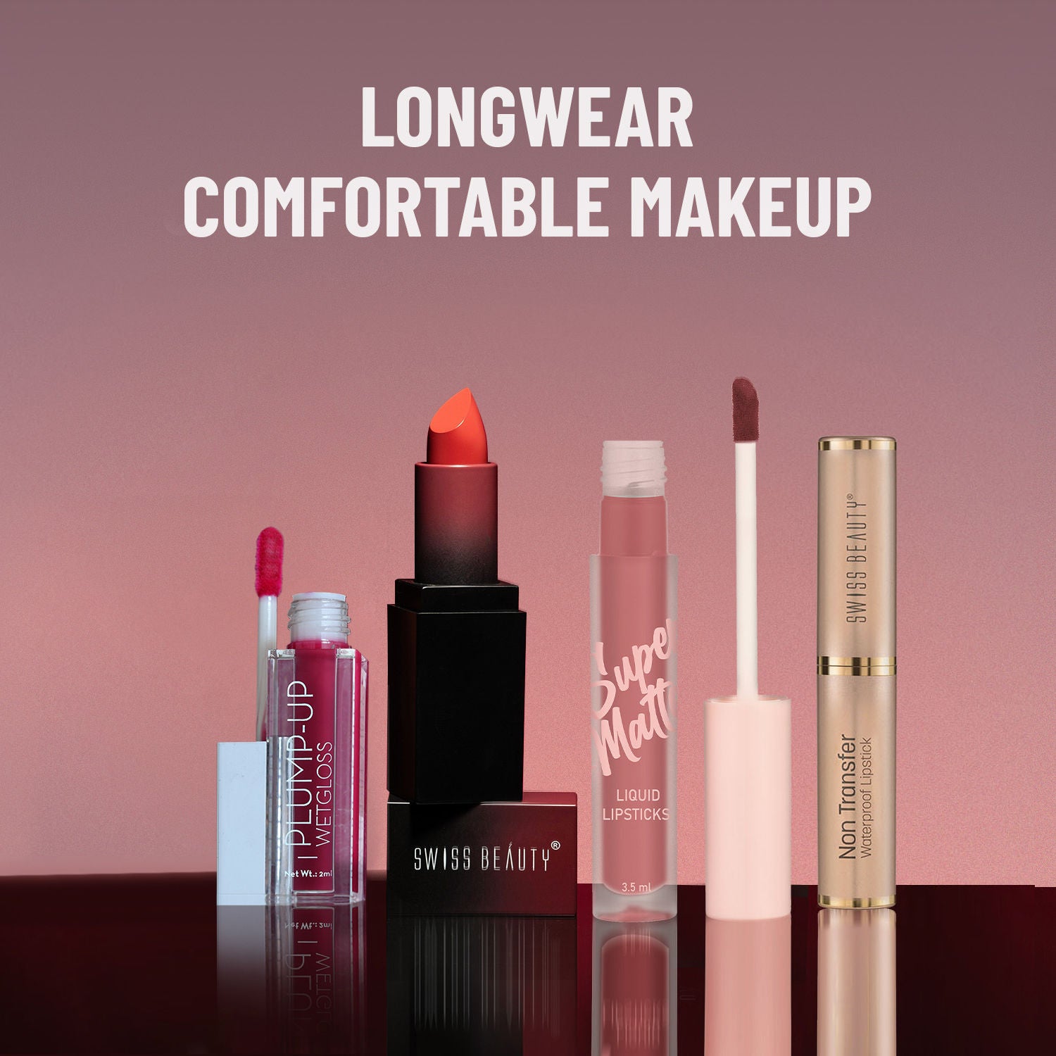 Non Transfer Waterproof Lipstick