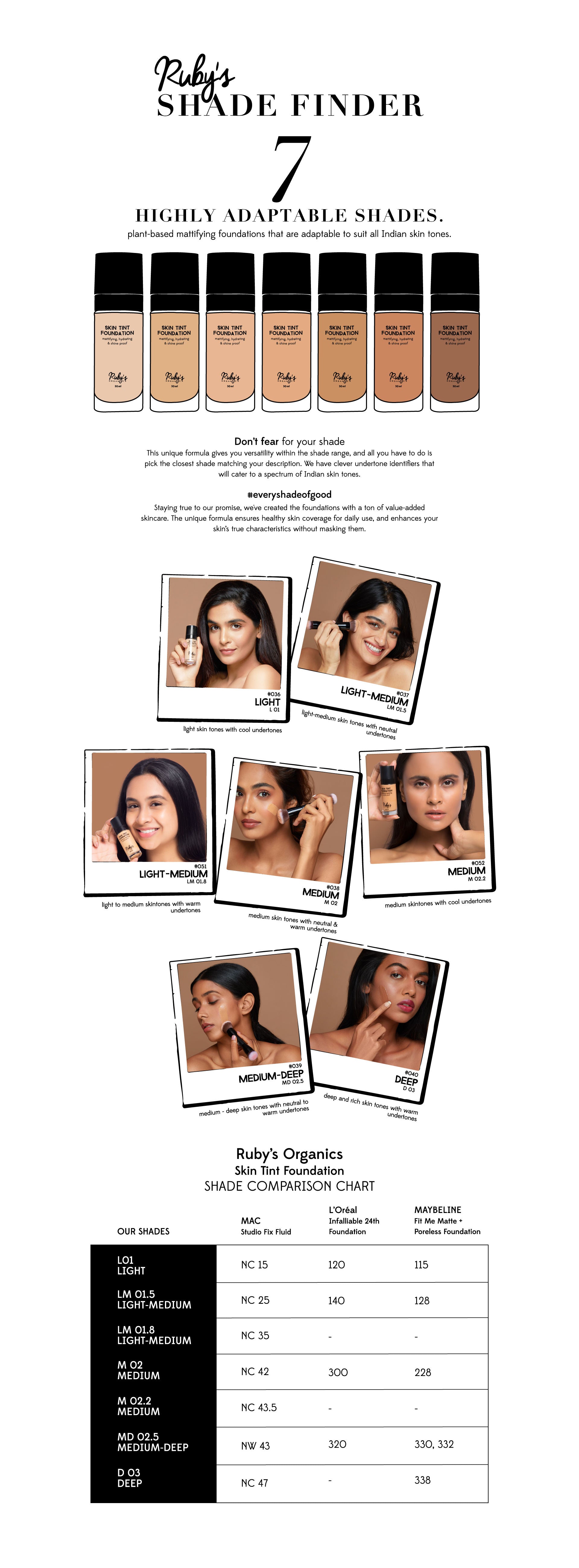 Skin Tint Mattifying Foundation