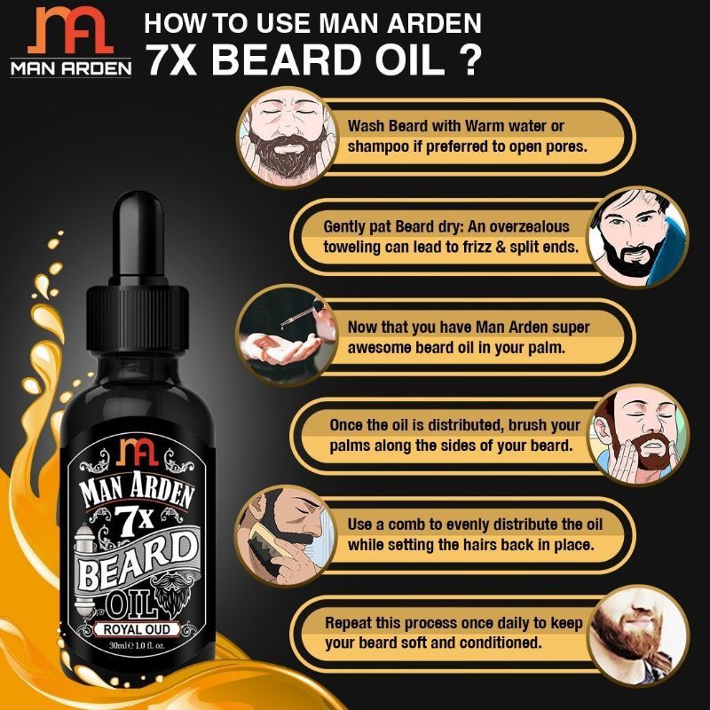 7X Royal Oud Beard Oil