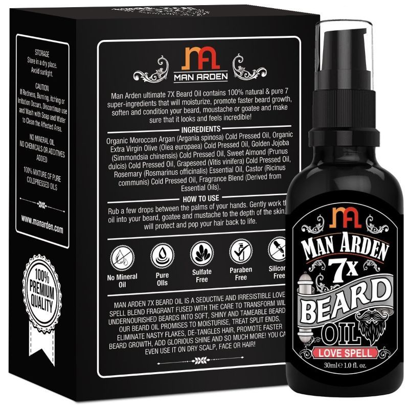 7X Love Spell Beard Oil