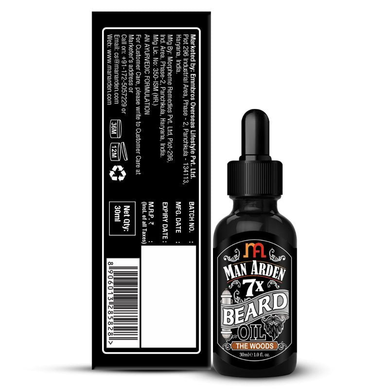 7X The Woods Beard Oil