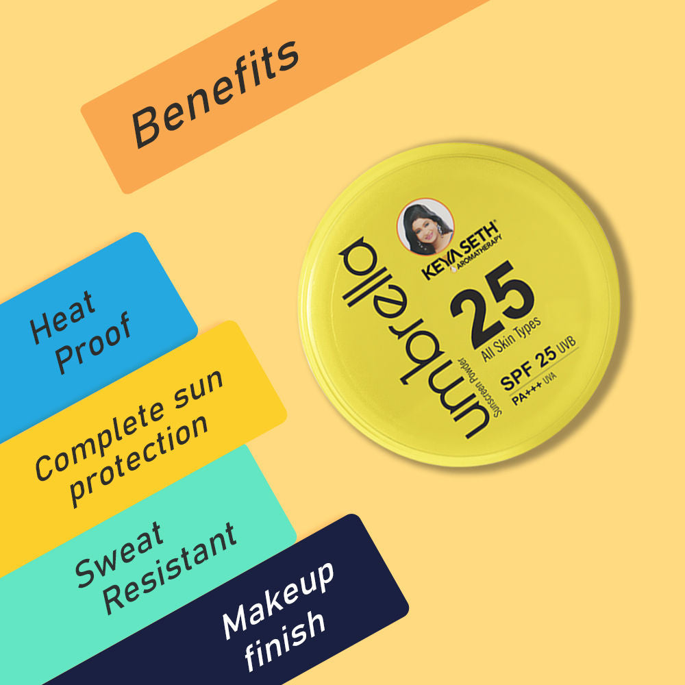 Umbrella Sunscreen Powder SPF 25 UVB PA+++ UVA