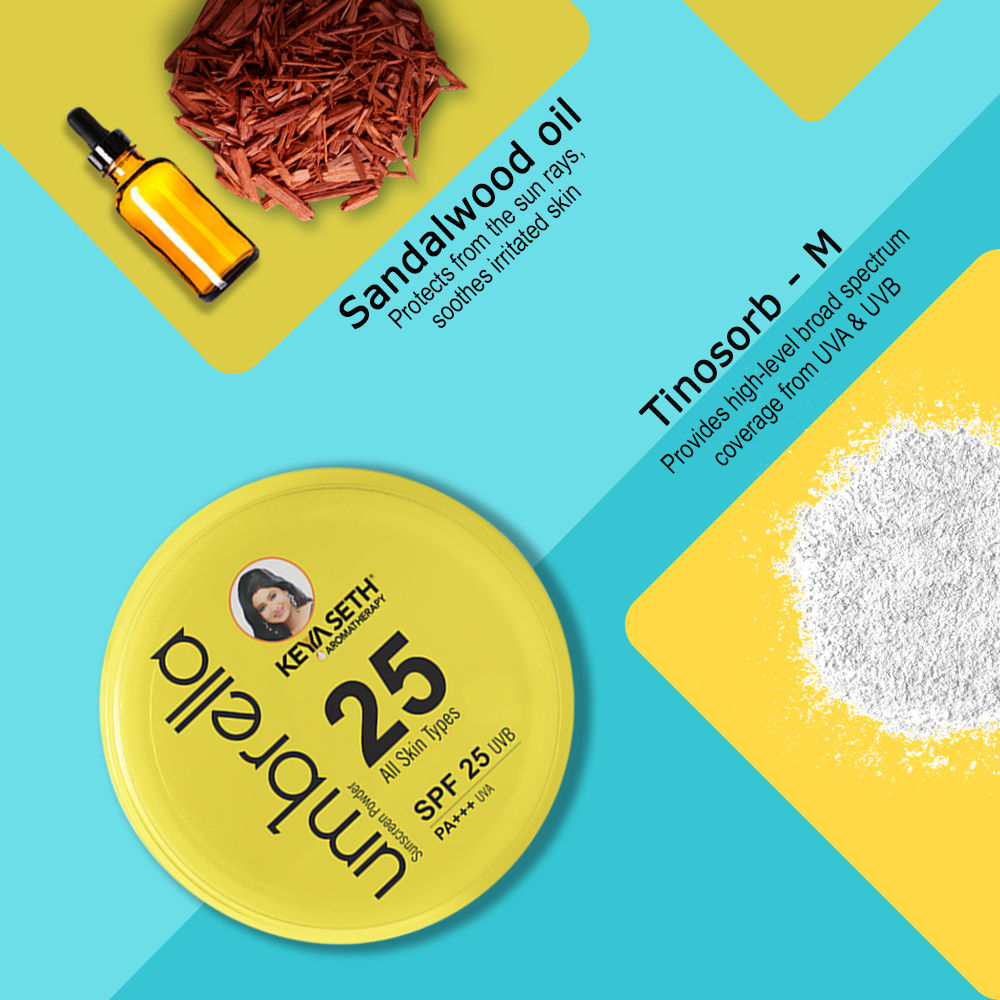 Umbrella Sunscreen Powder SPF 25 UVB PA+++ UVA