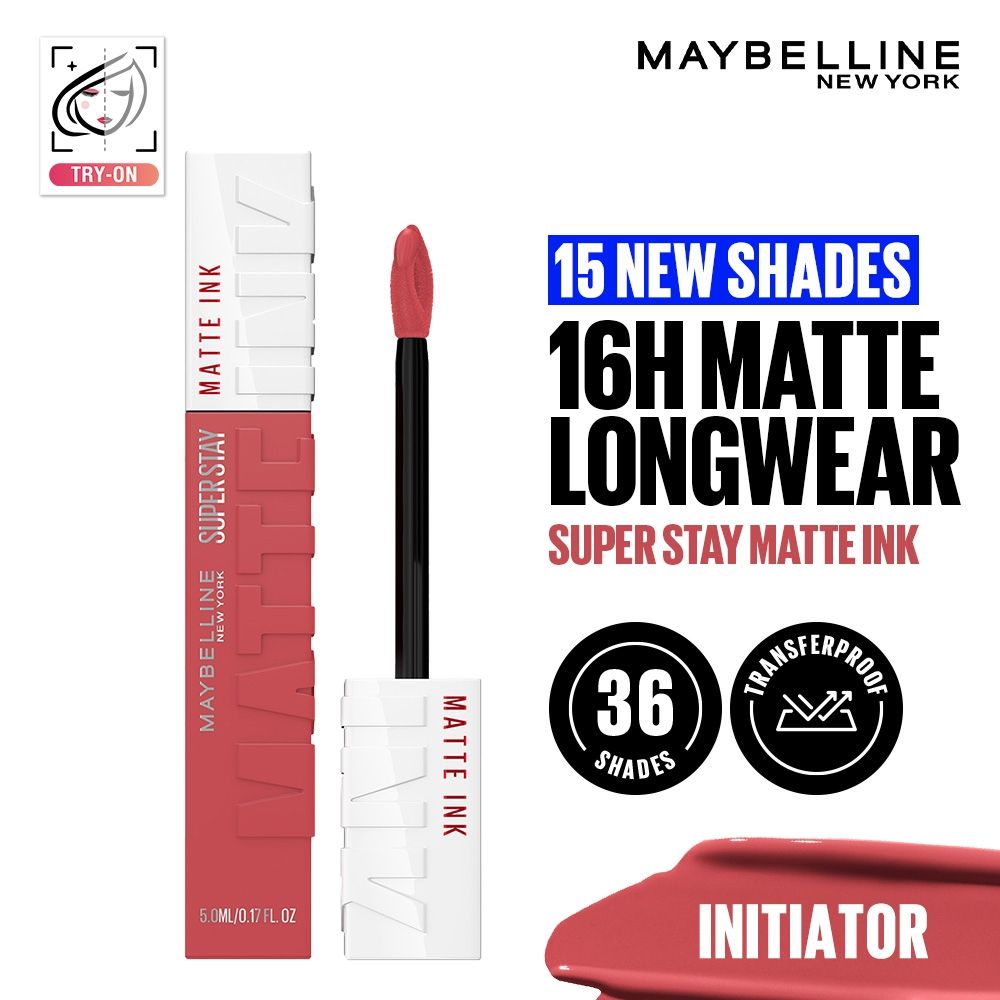 Super Stay Matte Ink Liquid Lipstick, Lasts Up to 16 Hours - 15 Lover - 170 Initiator