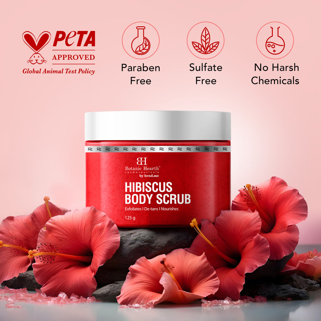 Hibiscus Body Scrub
