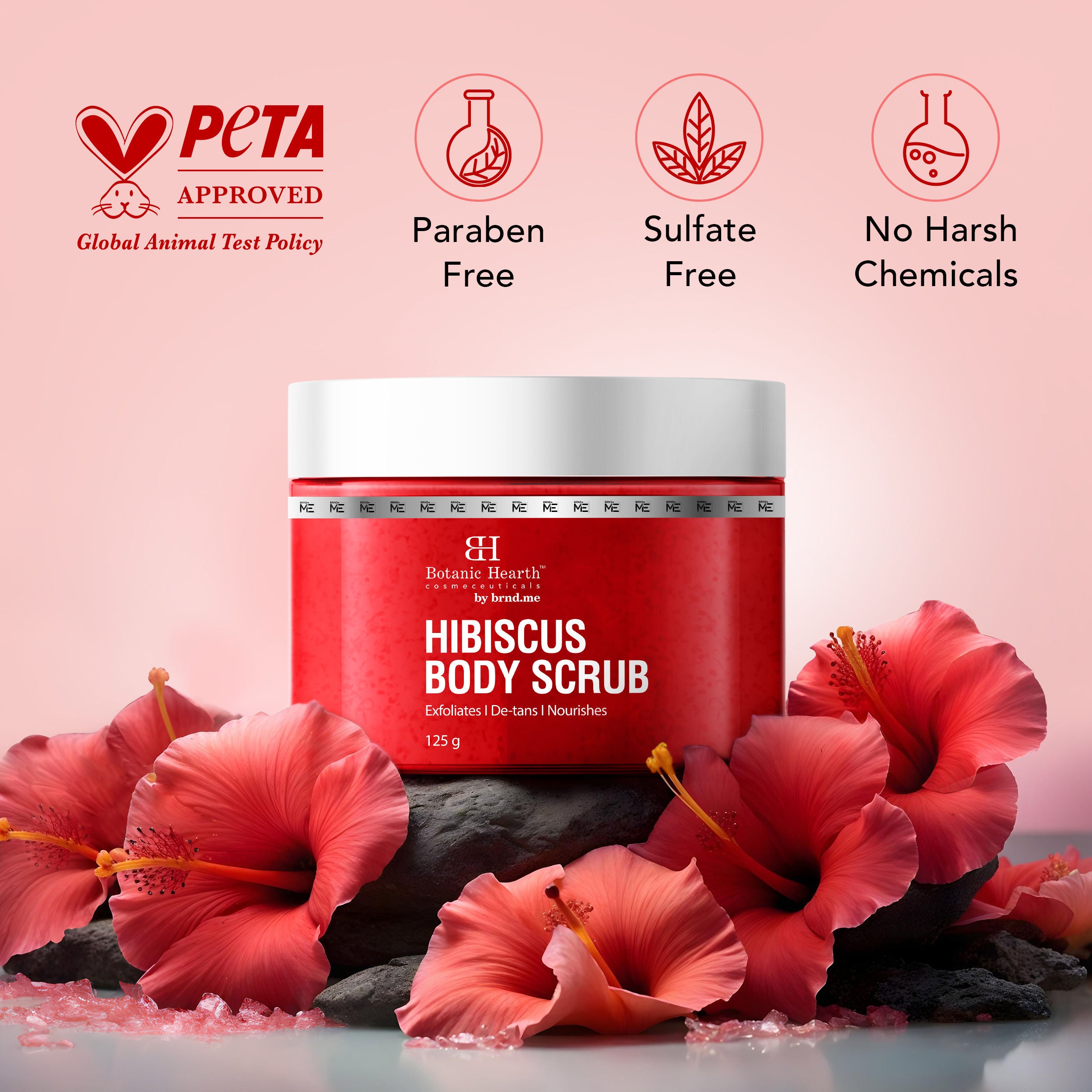 Hibiscus Body Scrub