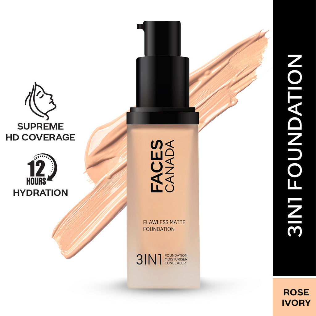Flawless Matte Foundation - Rose Ivory
