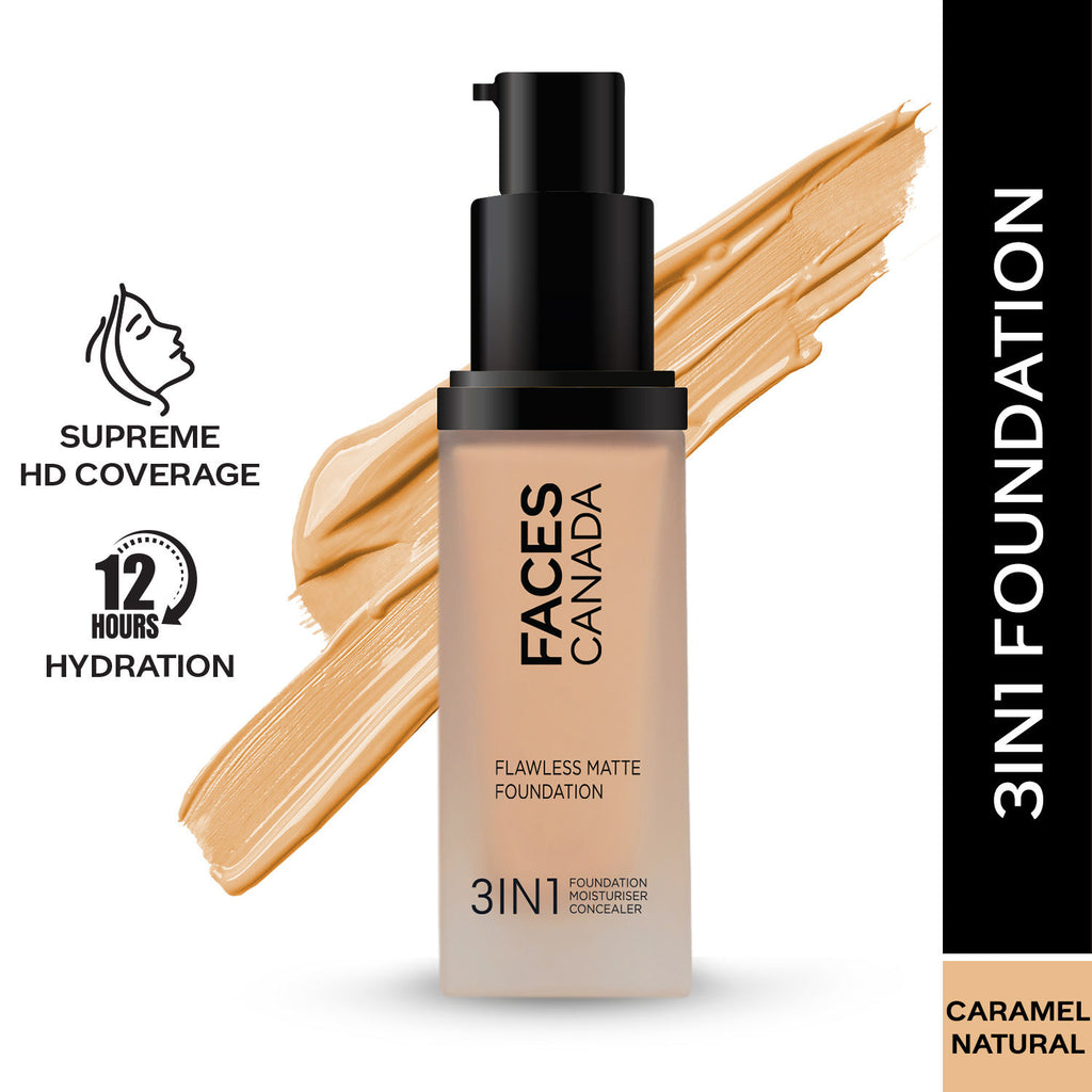 Flawless Matte Foundation - Caramel Natural