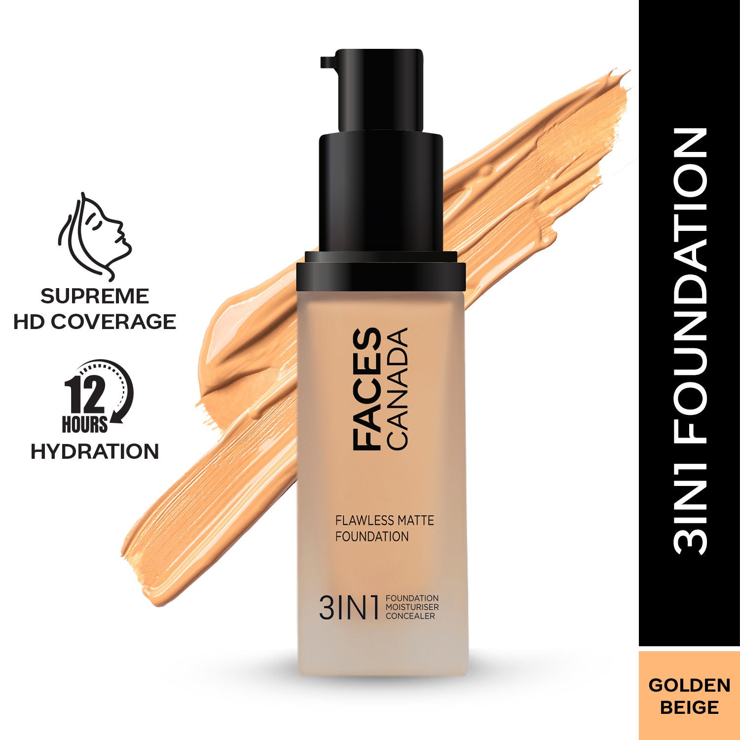 Flawless Matte Foundation - Golden Beige
