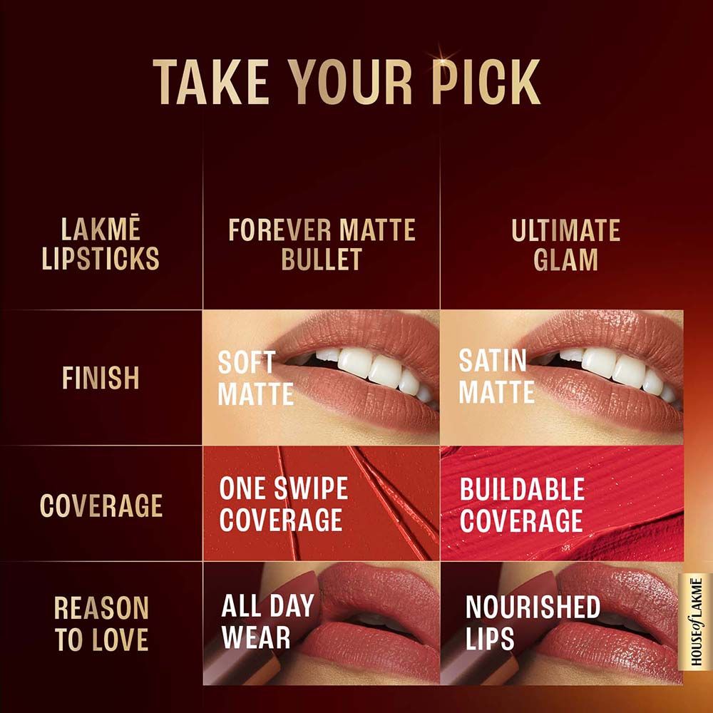 Ultimate Glam Satin Matte Lipstick