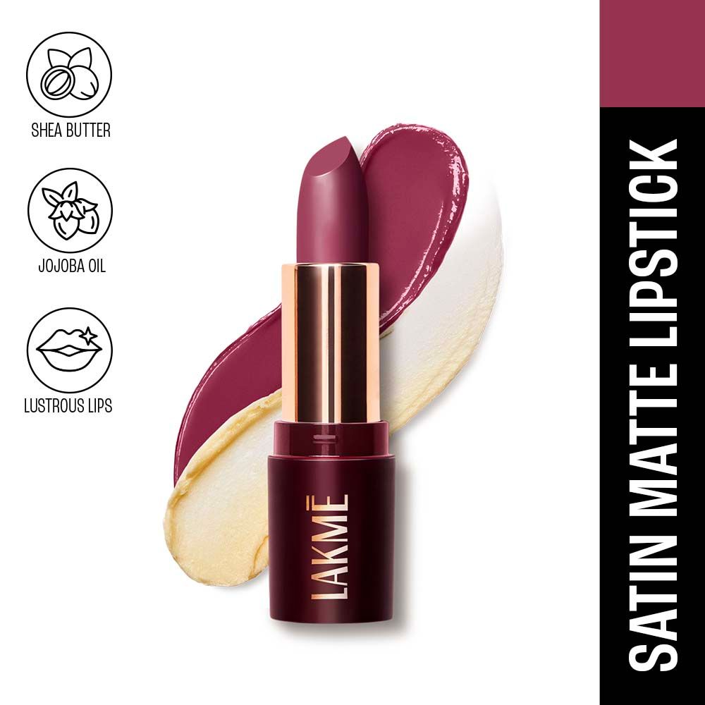 Ultimate Glam Satin Matte Lipstick - Purple Sparkle