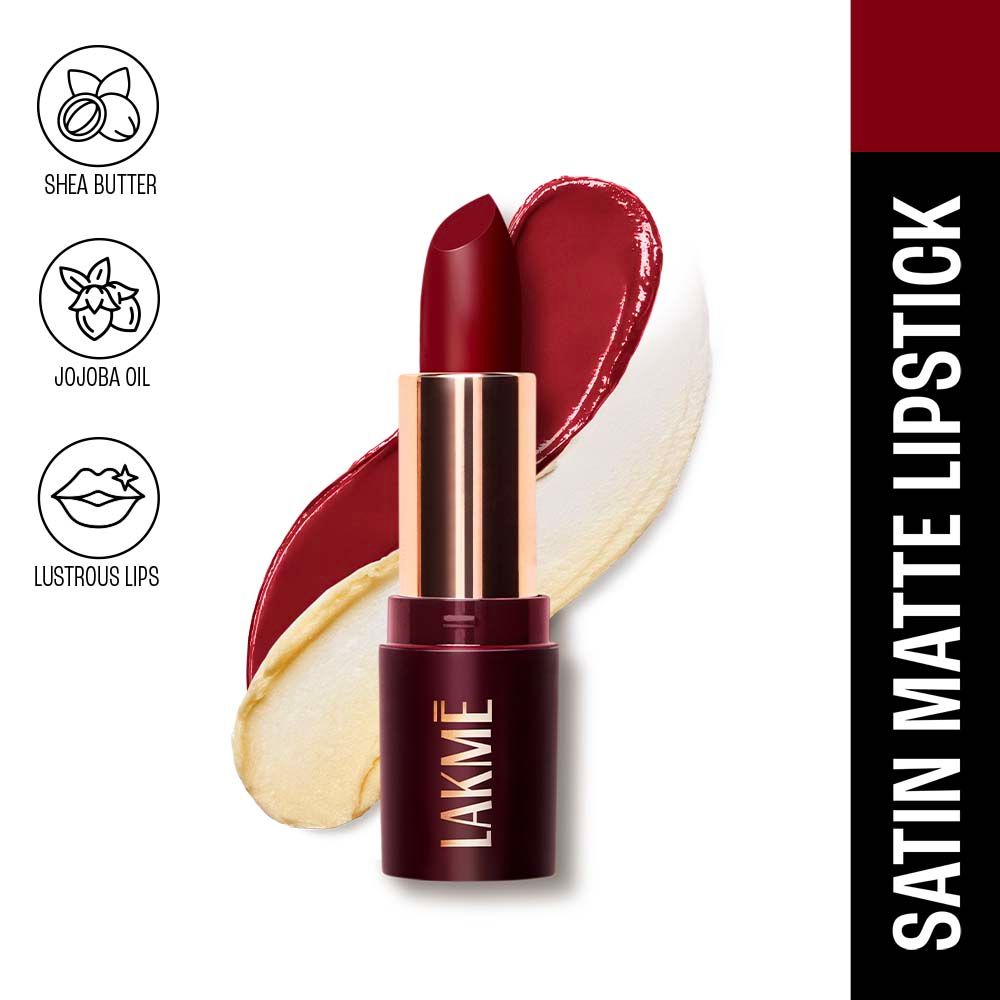 Ultimate Glam Satin Matte Lipstick - Red Flame