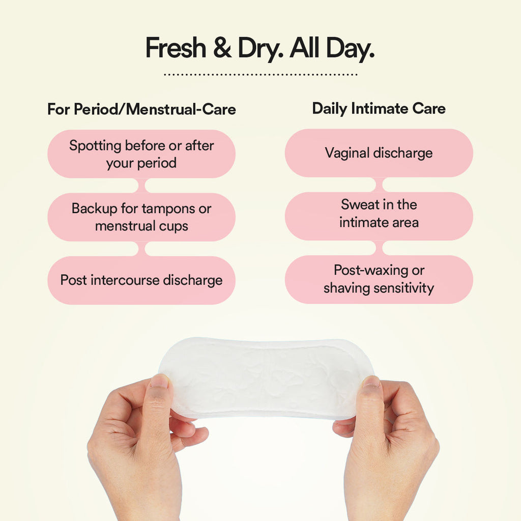 Ultra-Thin, Cotton Panty Liners For Women Liners Extra Soft For comfort