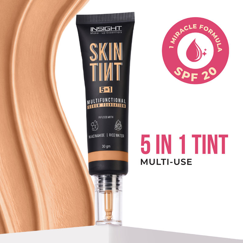 Skin Tint 5In1 Multifunctional Serum Foundation - Cappucino