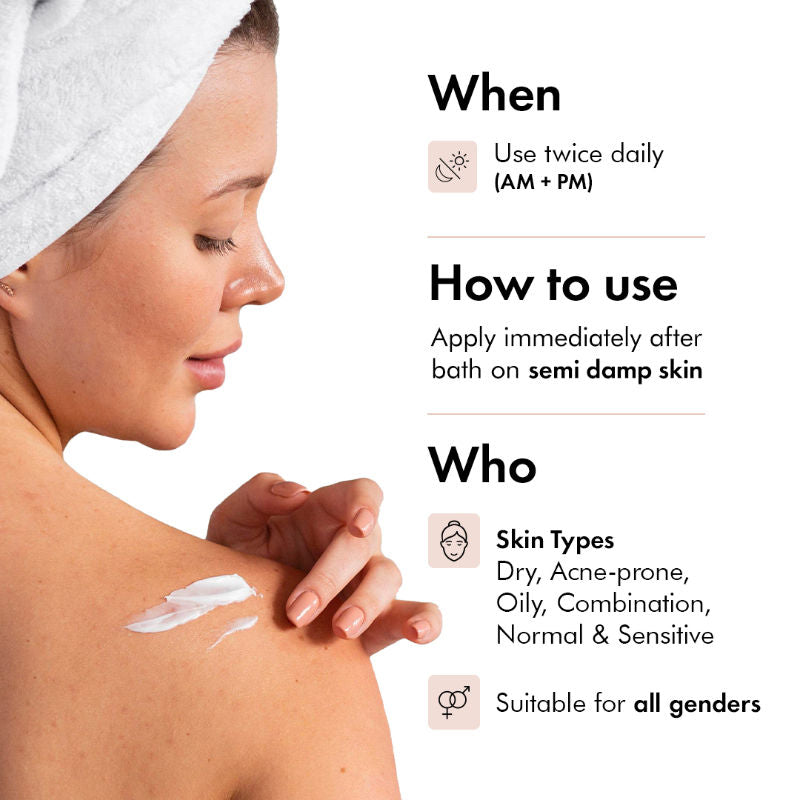 Lactic Body Lotion with 5% LA,Improves Skin Texture + Reduce Strawberry Legs (Unscented)