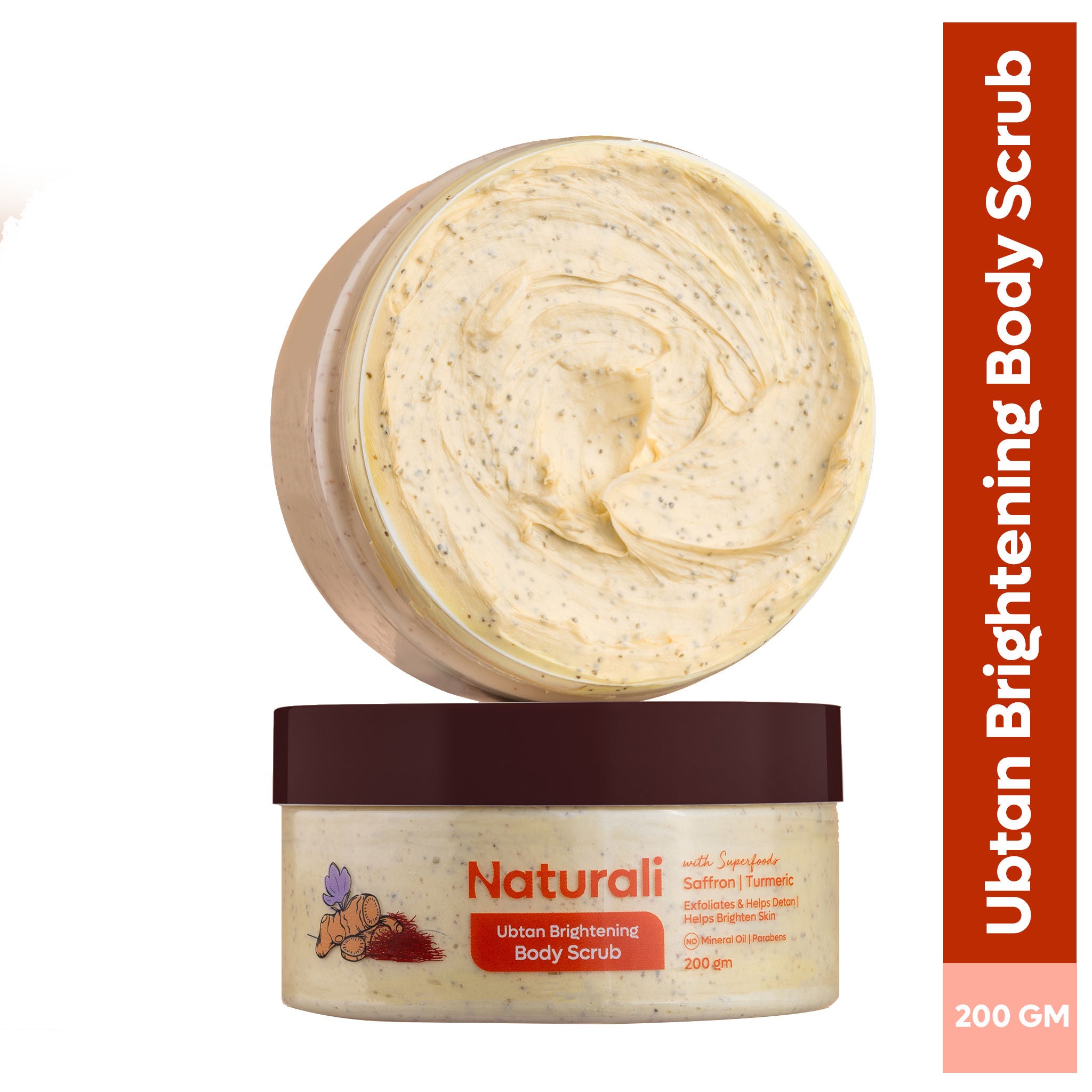 Ubtan Brightening Body Scrub