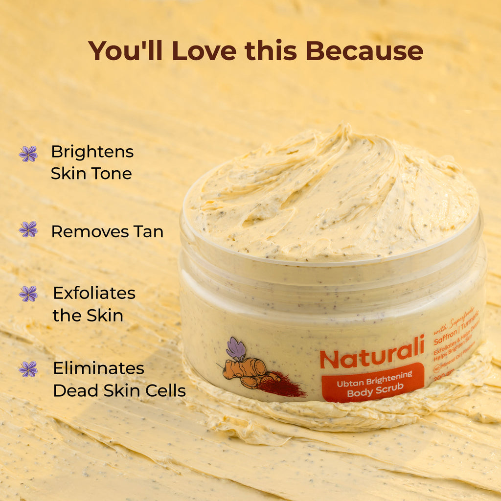 Ubtan Brightening Body Scrub