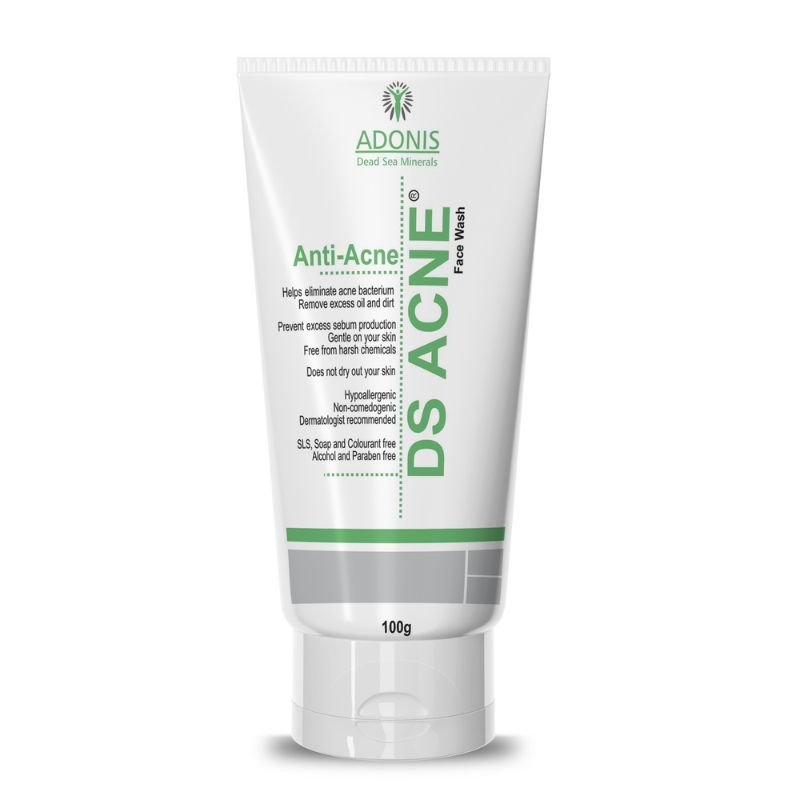 Unisex Ds Anti Acne Face Wash Cleanser With Salicylic Acid & Minerals For Oil Control & Acne