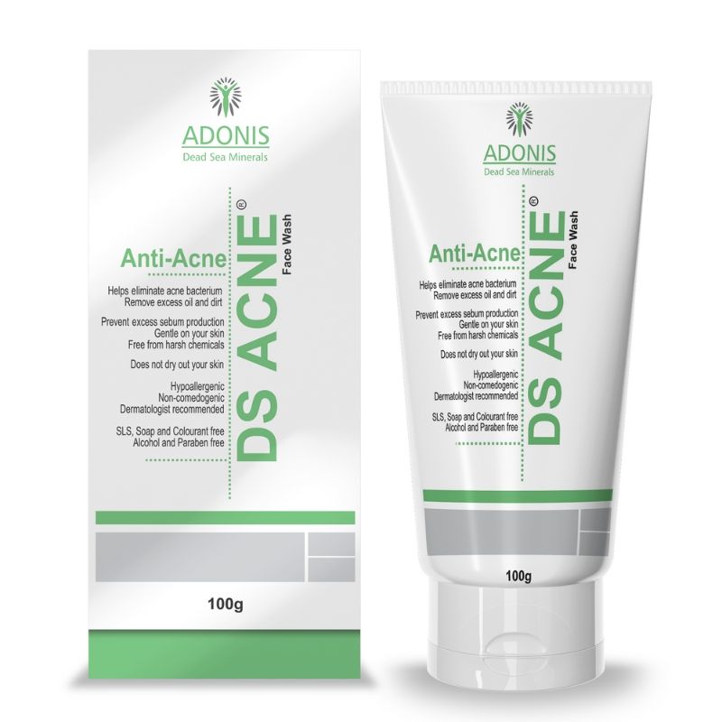 Unisex Ds Anti Acne Face Wash Cleanser With Salicylic Acid & Minerals For Oil Control & Acne