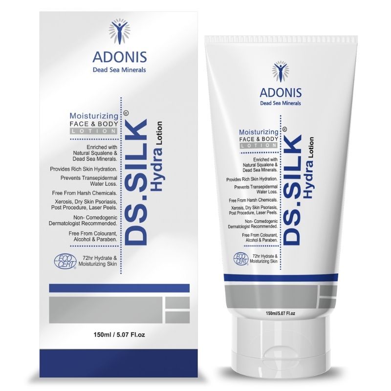 Unisex Ds Silk Hydra Lotion Moisturizer With Ceramides & Hyaluronic Acid For Soft Skin
