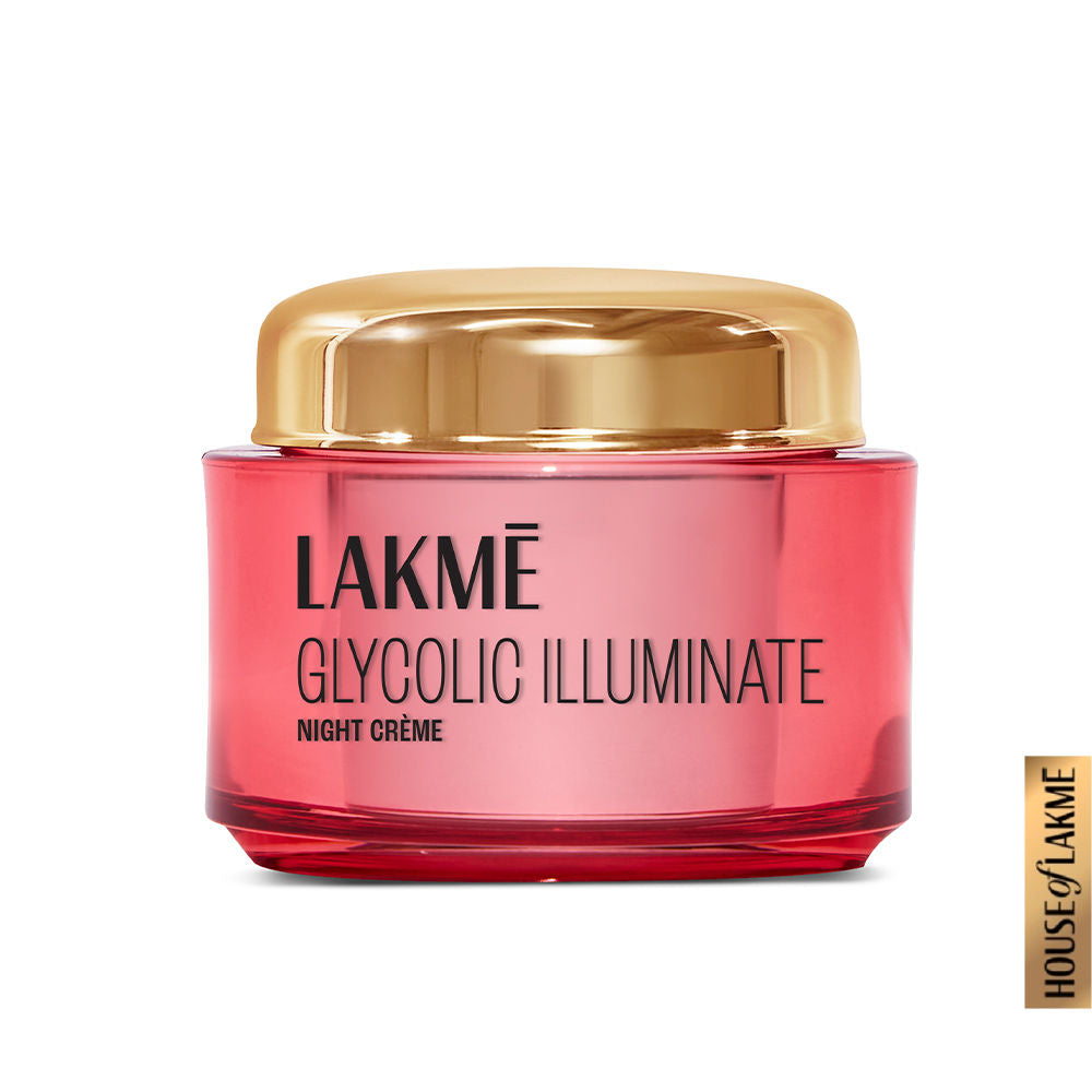 Glycolic Illuminate Night Cream With Glycolic Acid & 1% Niacinamide For Skin Barrier Repair