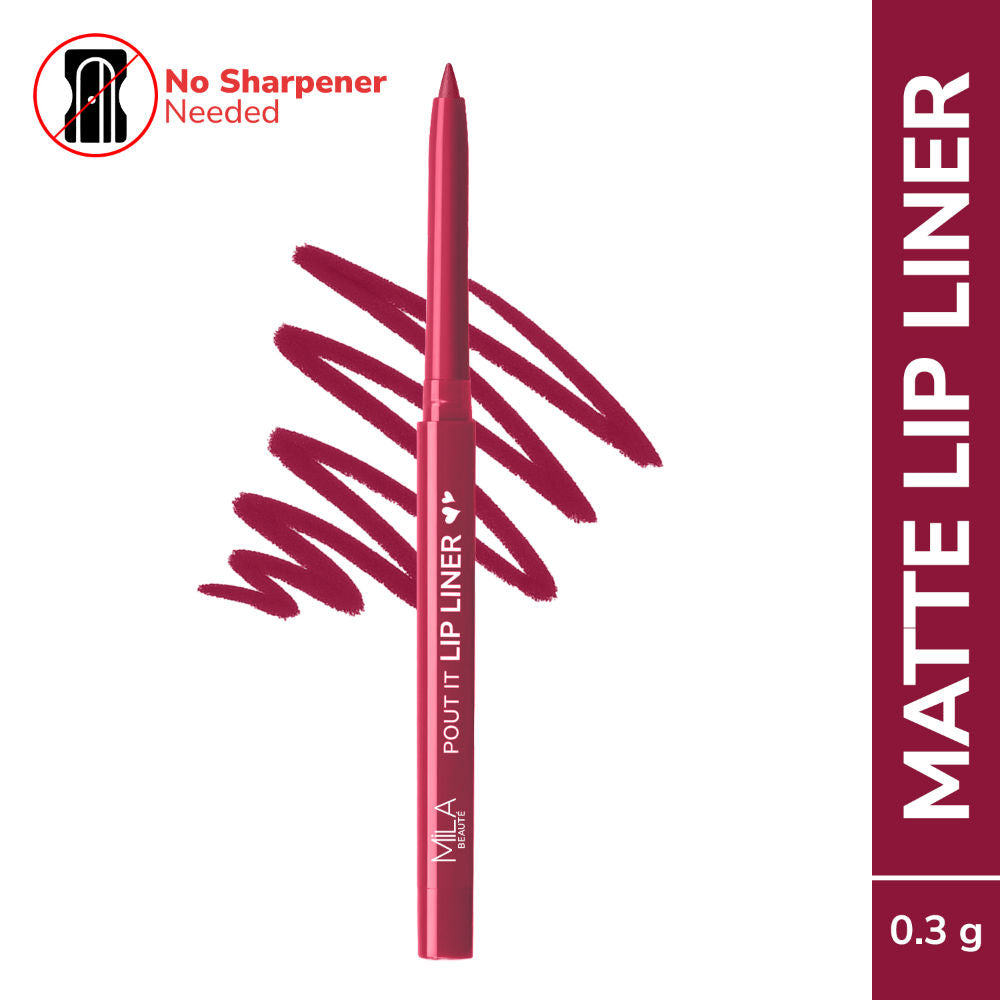 Matte Lip Liner - 04 Cranberry Champagne