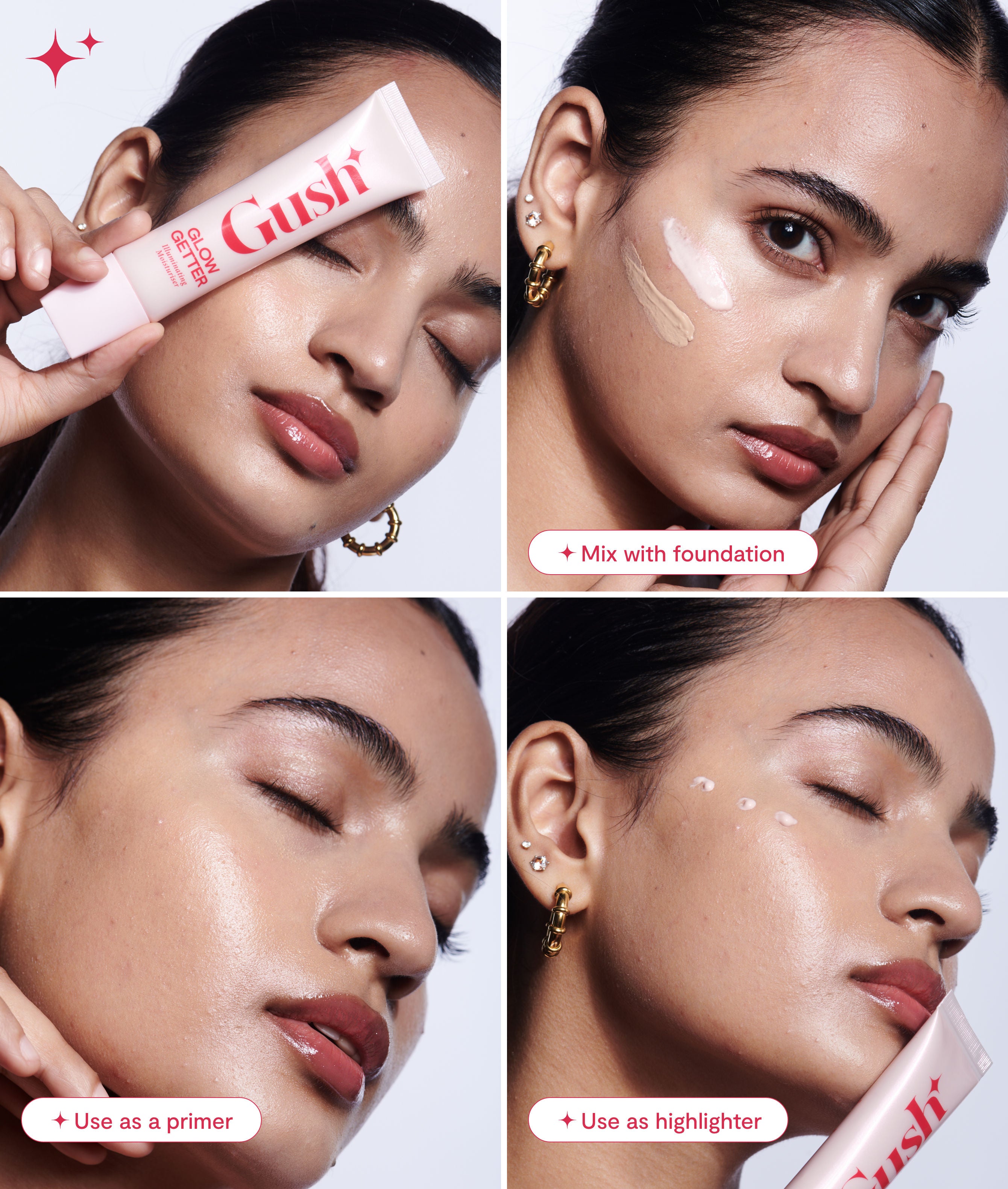 3 In 1 Illuminating Moisturizer + Primer + Strobe Cream
