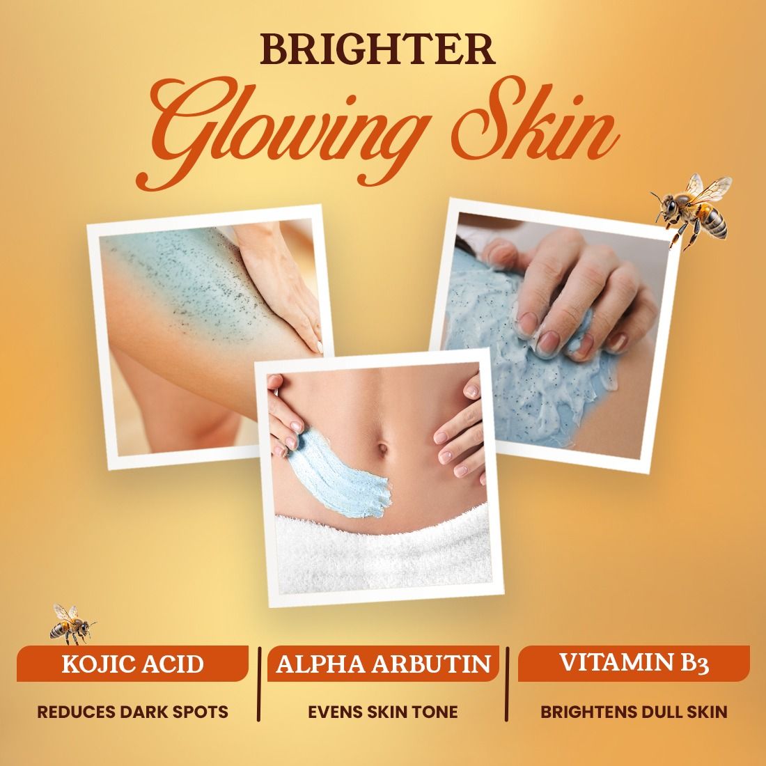 Gentle Exfoliating Scrub With Manuka Honey, Kojic Acid & Alpha Arbutin