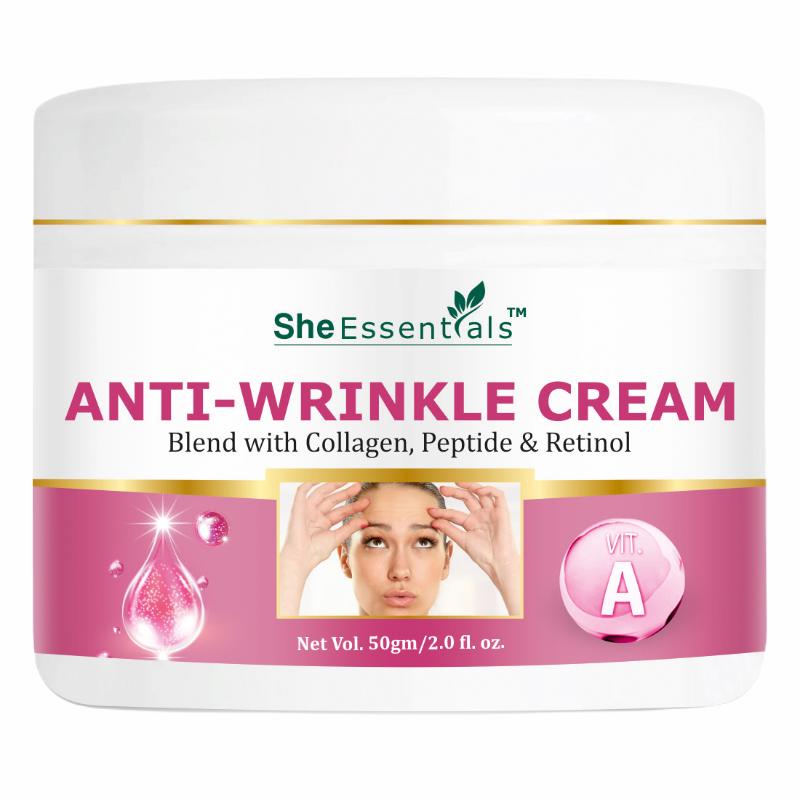 Anti Wrinkle Face Cream With Peptide & Retinol