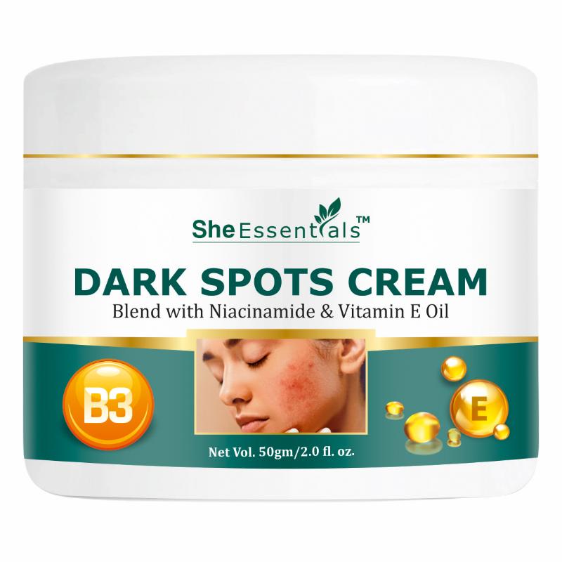 Dark Spot Corrector Cream, Niacinamide & Vitamin E Oil
