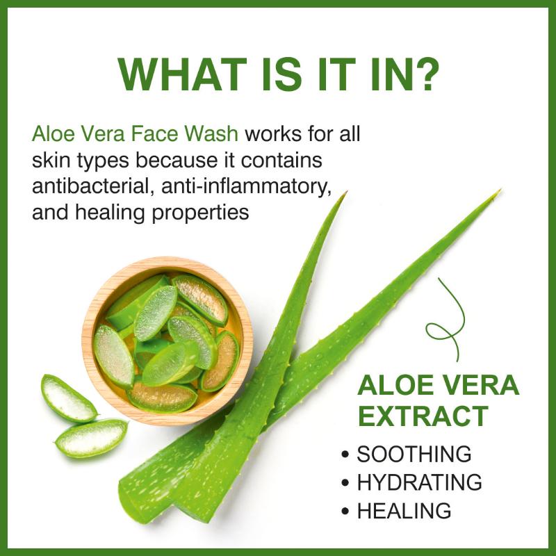 Aloe Vera Hydrating Face Wash For All Types Of Skin