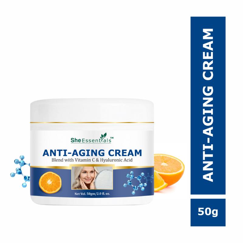 Anti Ageing Cream Vitamin C & Hyaluronic Acid