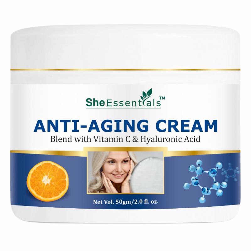 Anti Ageing Cream Vitamin C & Hyaluronic Acid