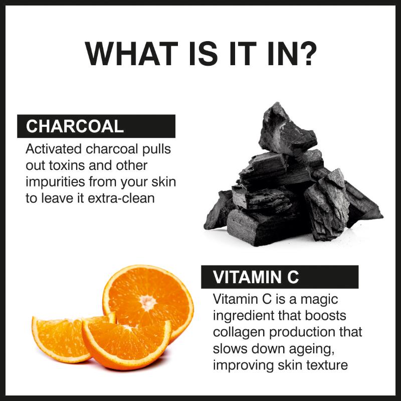 Charcoal Face Wash With Activated Charcoal For Oil Control