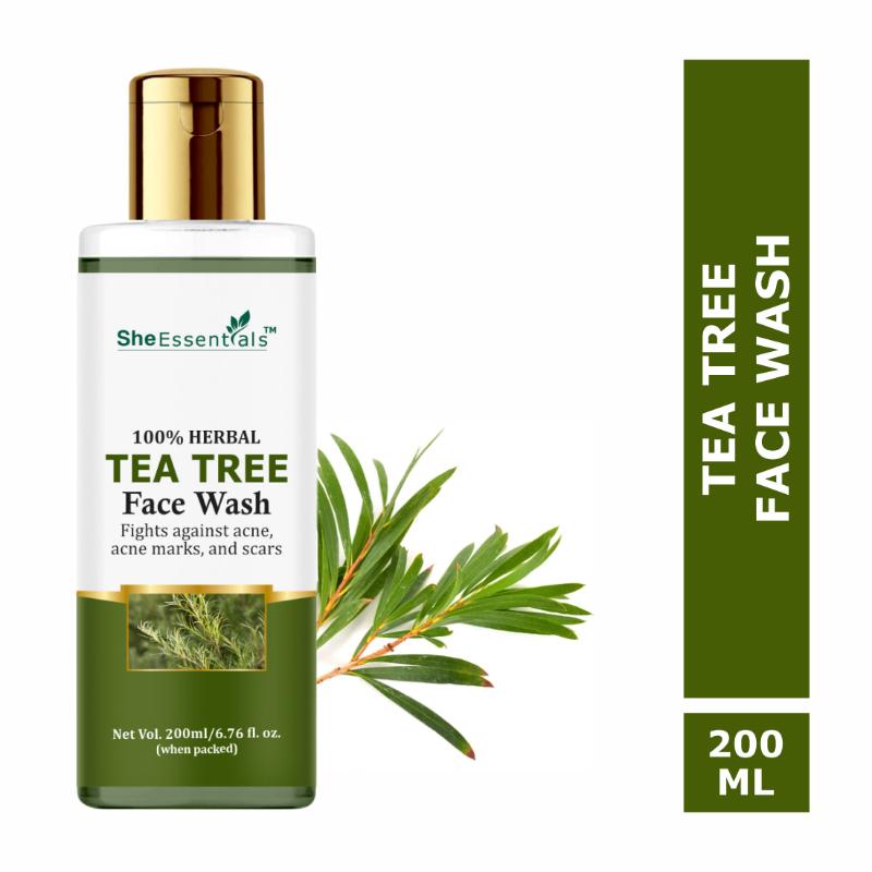 Tea Tree Oil Face Wash For Acne Control